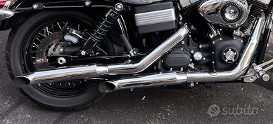 Scarico completo Harley Dyna Street Bob 2011