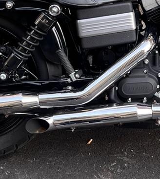 Scarico completo Harley Dyna Street Bob 2011