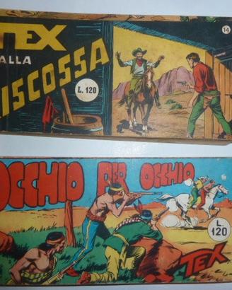 Tex raccoltina serie rossa originali