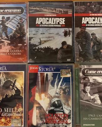 lotto 22 dvd STORIA & Musica Classica (elenco giù)