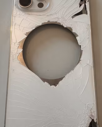 Scocca originale IPhone 12 Pro Max Silver