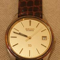 Orologio da polso vintage Seiko Quartz anni '80