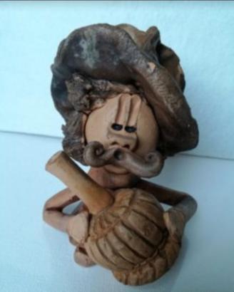 Statuetta Oste Rogliano Vintage 