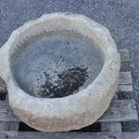 Vasca in pietra tonda t6 lavandino diam est 57
