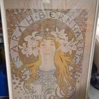 quadro sara berhardi stampa la plume 96 per 64 cm