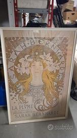 quadro sara berhardi stampa la plume 96 per 64 cm