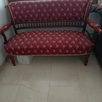 divanetto antico ri-foderato