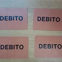 4carte debito originali Barbie reginetta del ballo