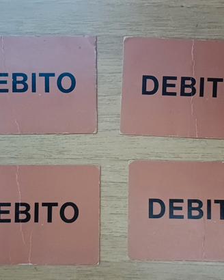 4carte debito originali Barbie reginetta del ballo
