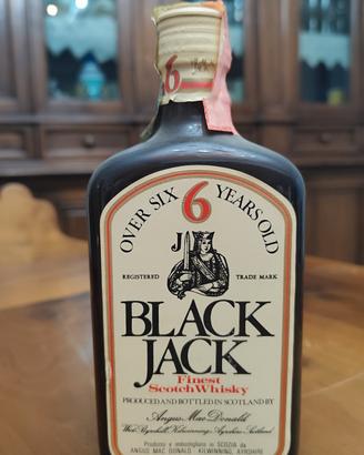 Black Jack Finest Scotch Whisky – Over 6 Years Old
