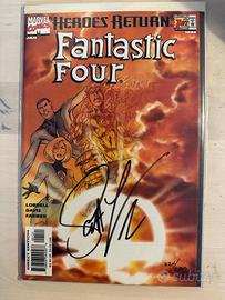 Fantastic Four 1 Originale 1998 Autografato