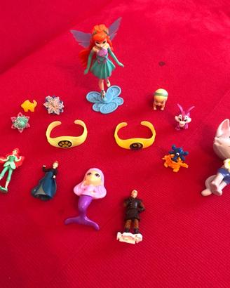 Winx Frozen e altro Disney Kinder e varie