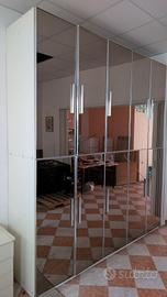 Armadio specchio a parete 