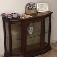 Mobile credenza vetrina legno