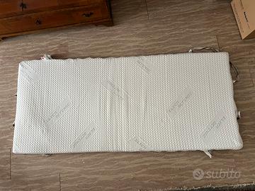Topper singolo memory foam