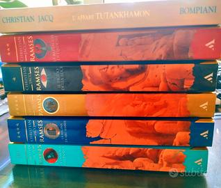 Collezione di sei libri storia dei faraoni
