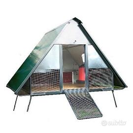  Pollaio Coibentato In Ferro Per 30 Galline 