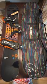 Tavola snowboard Nitro 147 +sacca Burton