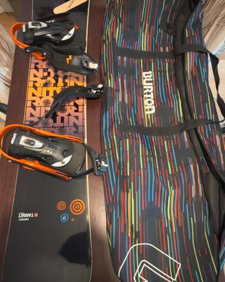Tavola snowboard Nitro 147 +sacca Burton
