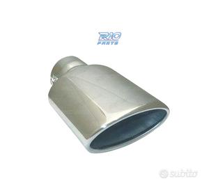 TERMINALE SCARICO TIPO CUPRA GRANDE IN ACCIAIO INO