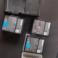 3 x batterie Olympus BLH-1 e caricabatteria bch-1