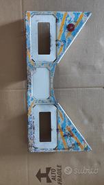 Carter serigrafato piano Flipper Magic Castle 1984