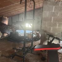 Palestra da casa  e panca