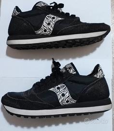 Saucony JAZZ scarpe con fantasia zebrata tg 37,5