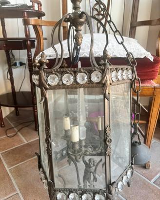 Lampadario stile liberty