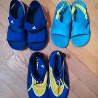 Sandali mare e scarpe scogkio bambino