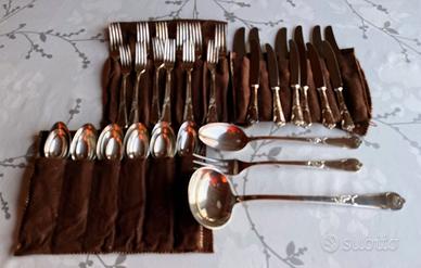 Servizio posate Silverplate x 6 persone