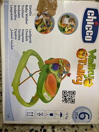 Girello NUOVO Chicco Walky Talky Verde e arancione