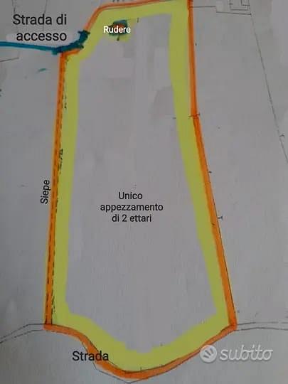 Terreno con rudere - Vista 2