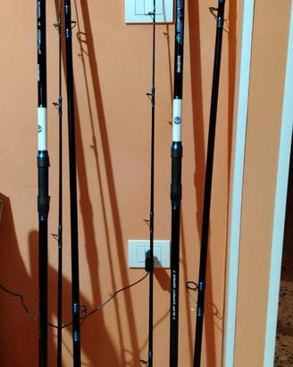 Canne e mulinello da surf casting