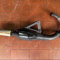 Marmitta Aprilia SR 50 motore verticali originali