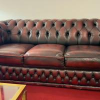Divani chesterfield vintage in pelle