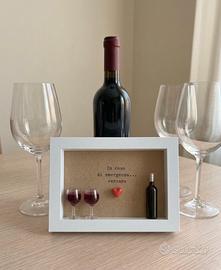 Cornice 3D Artigianale Vino - Decorazione Casa