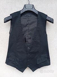 Gilet Uomo Elegante Nero (Taglia S)