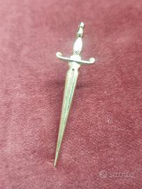 Spilla da cravatta in oro inizio '900