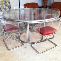 Tavolo e Sedie modernariato '70
