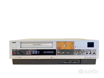 Sanyo Betamax 80s VTC-6000 Video Cassette Recorder