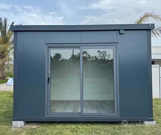 Box*MODULO ABITATIVO*PREFABBRICATO*COIBENTATO 4X2