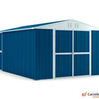 Box capanno acciaio lamiera 327x459 blu