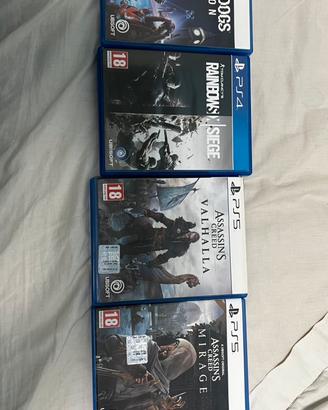 Giochi ps4 e 5