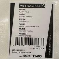 Passo in plastica classica scala AstralPool 440101