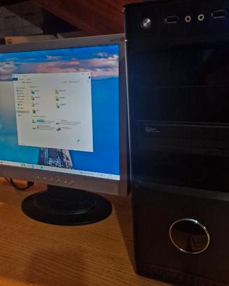 PC computer Intel G840 8gb ram+SSD240+HD500 Win10