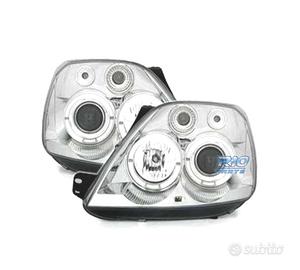 FARI FORD FIESTA 02-08 ANGEL EYES FONDO CROMATO