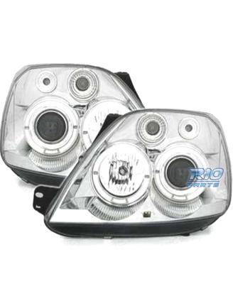 FARI FORD FIESTA 02-08 ANGEL EYES FONDO CROMATO