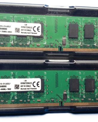 MEMORIE RAM KINGSTON 4 GB (2 x 2 GB) DDR2 667 MHz