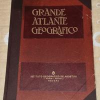 Atlante geografico de agostini prima edizione 1922